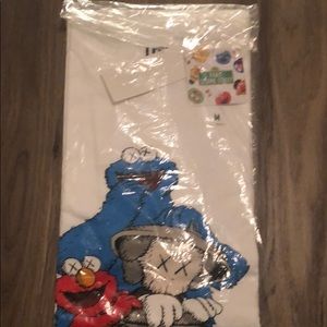 Uniqlo x kaws x Sesame Street Tshirt.